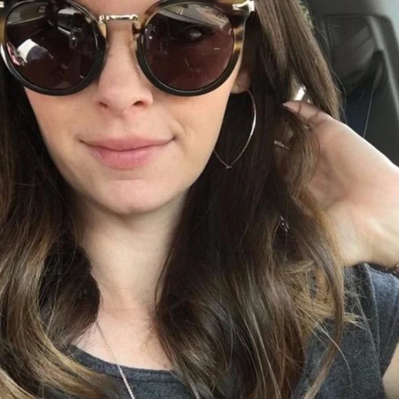 ::Stella & Dot🌹⚜️[ROSEGOLD] Large Hammered Hoops - Retired - Picture 6 of 6